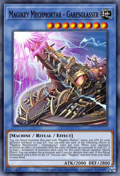 Magikey Mechmortar - Garesglasser - (2022 Tin of the Pharaoh's Gods) - (MP22-EN140) - (Common)
