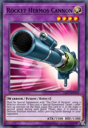 Rocket Hermos Cannon - (Legendary Dragon Decks) - (LEDD-ENA41) - (Common)