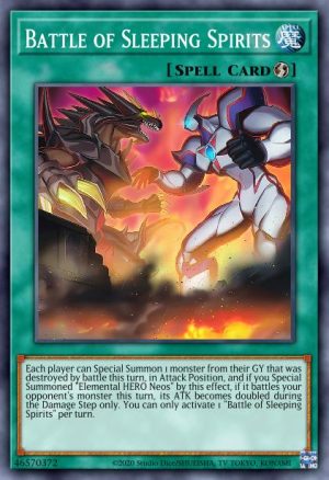 Battle of Sleeping Spirits - (Battles of Legend Crystal Revenge) - (BLCR-EN009) - (Ultra Rare)
