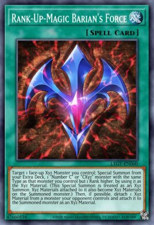 Rank-Up-Magic Barian's Force - (Lord of the Tachyon Galaxy) - (LTGY-EN060) - (Ultra Rare)