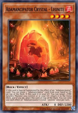 Adamancipator Crystal - Leonite - (2021 Tin of Ancient Battles) - (MP21-EN227) - (Common)
