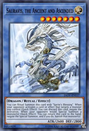 Sauravis, the Ancient and Ascended - (Duel Overload) - (DUOV-EN075) - (Ultra Rare)