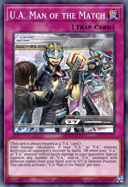 U.A. Man of the Match - (Phantom Rage) - (PHRA-EN076) - (Common)