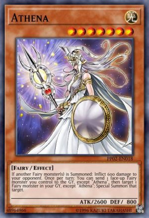 Athena - (Premium Pack 2 (TCG)) - (PP02-EN018) - (Secret Rare)