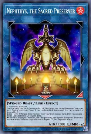 Nephthys, the Sacred Preserver - (Hidden Summoners) - (HISU-EN007) - (Secret Rare)