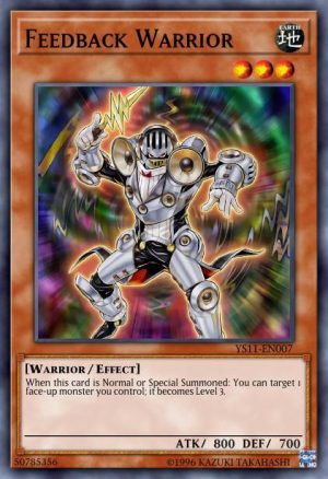Feedback Warrior - (Starter Dawn of the Xyz) - (YS11-EN007) - (Common)