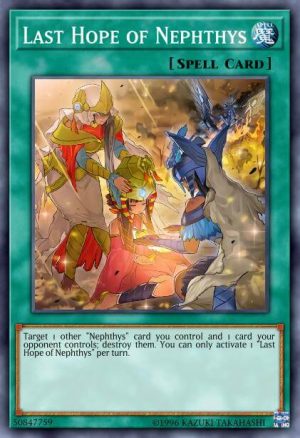 Last Hope of Nephthys - (Hidden Summoners) - (HISU-EN010) - (Super Rare)