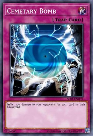 Cemetary Bomb - (Soul of the Duelist) - (SOD-EN059) - (Short Print)