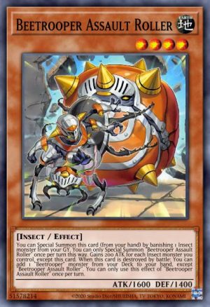 Beetrooper Assault Roller - (2022 Tin of the Pharaoh's Gods) - (MP22-EN236) - (Common)