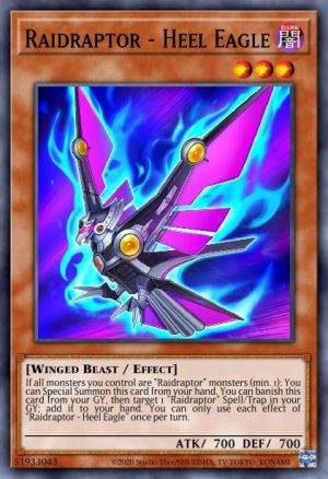 Raidraptor - Heel Eagle - (Phantom Rage) - (PHRA-EN004) - (Common)