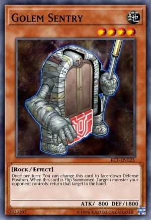 Golem Sentry - (Flaming Eternity) - (FET-EN025) - (Common)