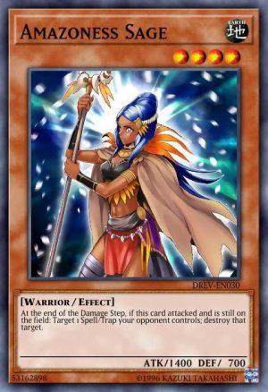 Amazoness Sage - ( Duelists of Tomorrow) - (SS02-ENC07) - (Common)