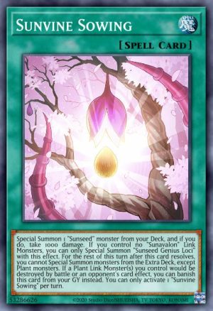 Sunvine Sowing - (2022 Tin of the Pharaoh's Gods) - (MP22-EN223) - (Common)
