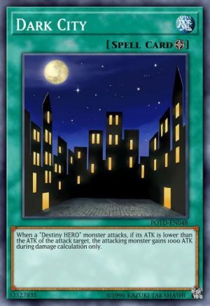 Dark City - (Power of the Duelist) - (POTD-EN048) - (Rare)
