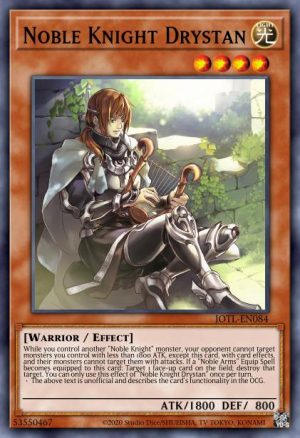 Noble Knight Drystan - (Noble Knights of the Round Table Box Set) - (NKRT-EN008) - (Platinum Rare)