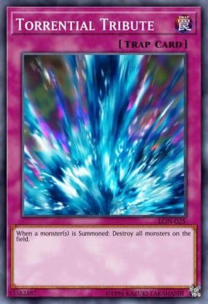 Torrential Tribute - (Noble Knights of the Round Table Promo) - (NKRT-EN043) - (Platinum Rare)