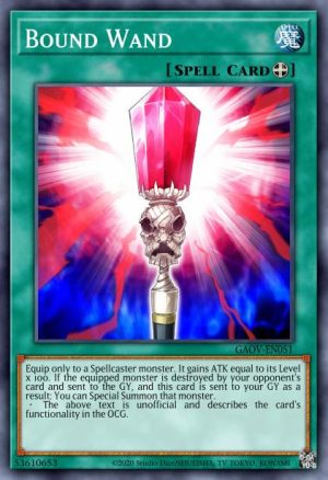 Bound Wand - (Star Pack 2014) - (SP14-EN035) - (Starfoil Rare)