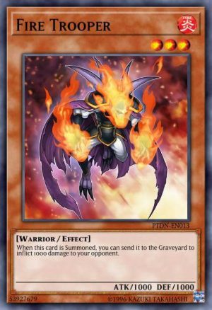Fire Trooper - (Phantom Darkness) - (PTDN-EN013) - (Common)