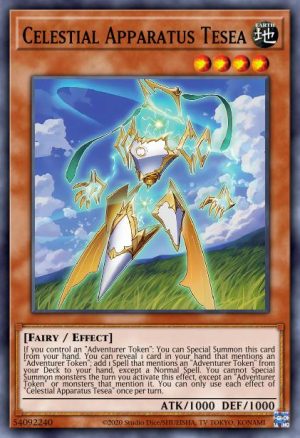 Celestial Apparatus Tesea - (Battles of Legend: Monstrous Revenge) - (BLMR-EN068) - (Ultra Rare)