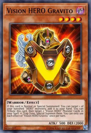 Vision HERO Gravito - (Battles of Legend Hero's Revenge) - (BLHR-EN009) - (Ultra Rare)