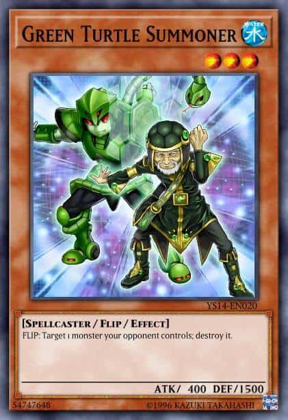 Green Turtle Summoner - (Super Starter Space-Time Showdown) - (YS14-EN020) - (Common)