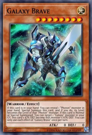 Galaxy Brave - (2019 Gold Sarcophagus Tin Mega Pack) - (MP19-EN162) - (Common)
