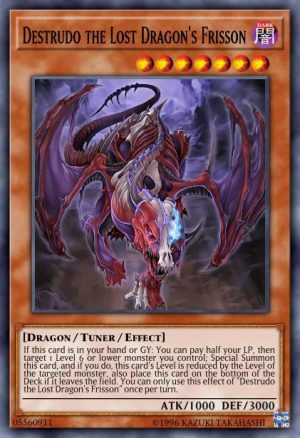 Destrudo the Lost Dragon's Frisson - (OTS Tournament Pack 19) - (OP19-EN023) - (Common)