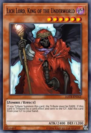 Lich Lord, King of the Underworld - (Structure Lair of Darkness) - (SR06-EN005) - (Common)