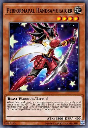 Performapal Handsamuraiger - (Cybernetic Horizon) - (CYHO-EN093) - (Common)