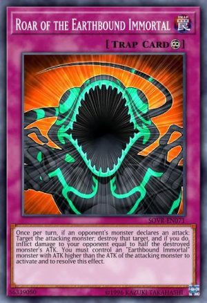 Roar of the Earthbound Immortal - (Legendary Duelists Immortal Destiny) - (LED5-EN057) - (Common)