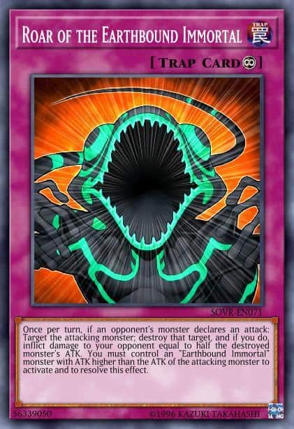 Roar of the Earthbound Immortal - (Legendary Duelists Immortal Destiny) - (LED5-EN057) - (Common)