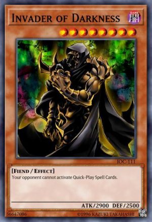 Invader of Darkness - (Tactical Masters) - (TAMA-EN046) - (Rare)