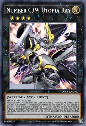 Number C39: Utopia Ray - (King's Court) - (KICO-EN045) - (Rare)