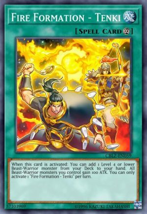 Fire Formation - Tenki - (Wild Survivors) - (WISU-EN028) - (Rare)