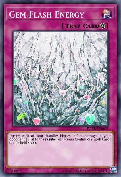 Gem Flash Energy - (Force of the Breaker) - (FOTB-EN059) - (Common)