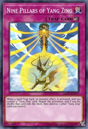 Nine Pillars of Yang Zing - (Invasion Vengeance) - (INOV-EN077) - (Rare)