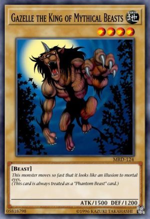 Gazelle the King of Mythical Beasts - (Maze of Millennia) - (MZMI-EN041) - (Rare)