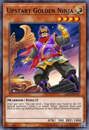 Upstart Golden Ninja - (Shadows in Valhalla) - (SHVA-EN023) - (Super Rare)