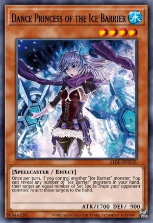 Dance Princess of the Ice Barrier - (Hidden Arsenal Chapter 1) - (HAC1-EN050) - (Common)