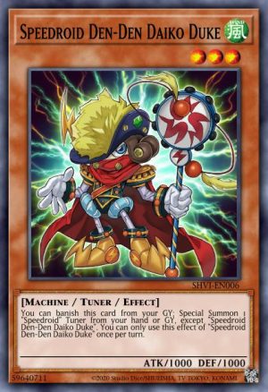 Speedroid Den-Den Daiko Duke - (Shining Victories) - (SHVI-EN006) - (Rare)