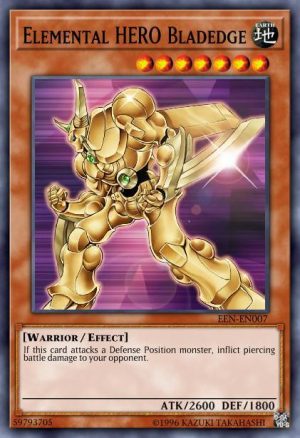 Elemental HERO Bladedge - (Starter Jaden Yuki) - (YSDJ-EN018) - (Common)