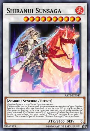 Shiranui Sunsaga - (2017 Mega-Tin Mega Pack) - (MP17-EN204) - (Rare)
