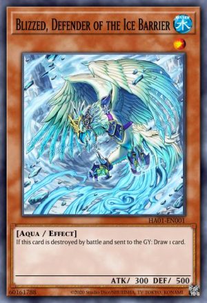 Blizzed, Defender of the Ice Barrier - (Structure Freezing Chains) - (SDFC-EN006) - (Common)