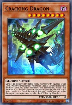 Cracking Dragon - (2018 Mega-Tin Mega Pack) - (MP18-EN043) - (Super Rare)