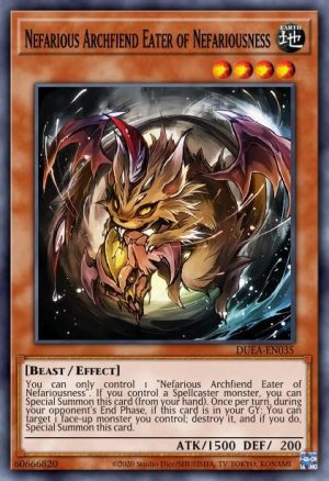 Nefarious Archfiend Eater of Nefariousness - (Structure Spirit Charmers) - (SDCH-EN007) - (Common)