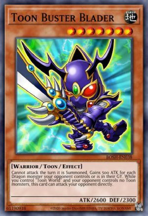 Toon Buster Blader - (2016 Mega-Tin Mega Pack) - (MP16-EN205) - (Rare)