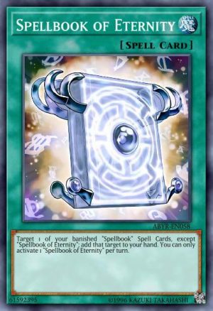 Spellbook of Eternity - (Astral Pack Four) - (AP04-EN011) - (Super Rare)