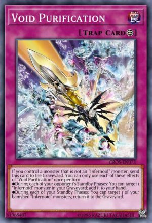 Void Purification - (Crossed Souls) - (CROS-EN073) - (Rare)