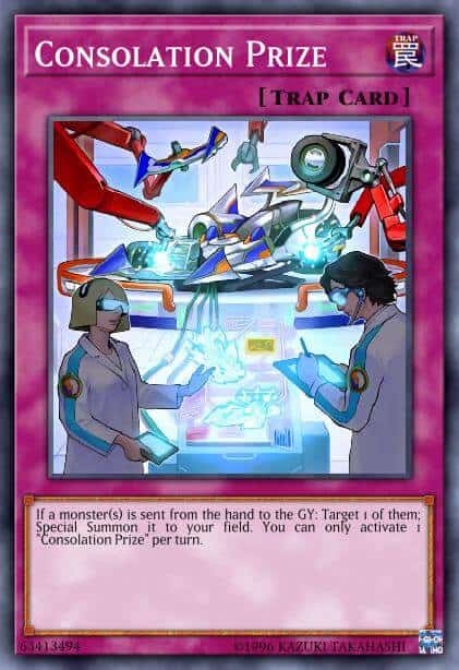 Consolation Prize - (2019 Gold Sarcophagus Tin Mega Pack) - (MP19-EN216) - (Common)