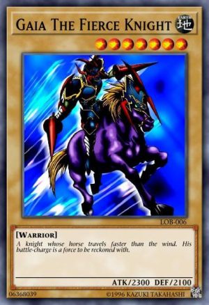 Gaia The Fierce Knight - (Alt art) - (Speed Duel Match of the Millennium) - (SS04-ENA02)